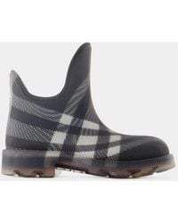 Burberry - Lf Marsh Low Ankle Boots - Lyst