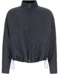 Fendi - Denim Reversible Jacket - Lyst