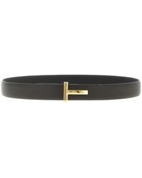 Tom Ford - "T Icon" Reversible Belt - Lyst