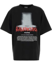 Balenciaga - Tshirt Con Stampa - Lyst