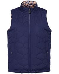Barbour - Apia Reversible Quilted Gilet Vest - Lyst
