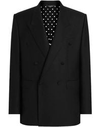 Dolce & Gabbana - Dolce & Gabbana Double-Breasted Jacket "Sicily" - Lyst