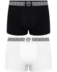 Versace - Two-Pack Of Cotton Briefs - Lyst