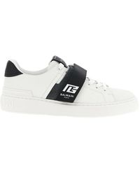 Balmain - 'B-Court' Sneakers - Lyst