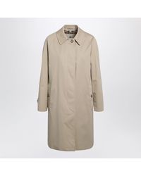 Burberry - Classic Honey Cotton Trench Coat - Lyst