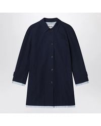 Miu Miu - Cotton Overcoat - Lyst