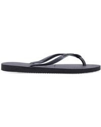 Havaianas - Slim Logo Flip-Flops - Lyst