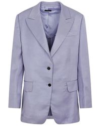 Tom Ford - Soft Fluid Twill Boyfriend Jacket - Lyst