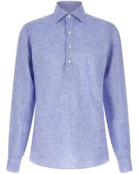 Borriello - Linen Blouse - Lyst