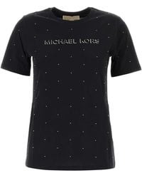 MICHAEL Michael Kors - Michael By Michael Kors Classic Mk Stud Tee - Lyst
