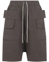 Rick Owens - Creatch Cargo Cotton Pants - Lyst