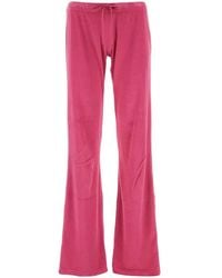 Balenciaga - Velvet Trousers - Lyst