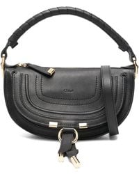 Chloé - Marcie Leather Shoulder Bag - Lyst