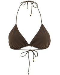 Jacquemus - "Le Haut De Plage Triangle" Bikini Top - Lyst