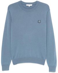Maison Kitsuné - Maison Kitsuné Bold Fox Head Wool Jumper - Lyst