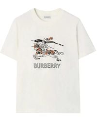 Burberry - Chalk Check Frankie T-Shirt - Lyst