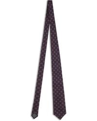 Brunello Cucinelli - Geometric Silk Tie - Lyst