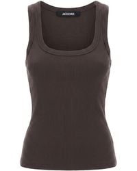 Jacquemus - Gros Grain Tank Top - Lyst