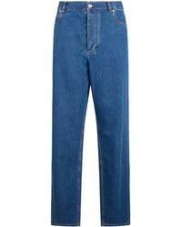 Bottega Veneta - Atlantic Wash Wide Leg Jeans - Lyst