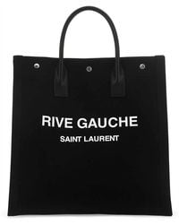 Saint Laurent - Leather Closure With Snap Buttons Shoulder Bags - Lyst