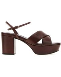 Miu Miu - Ankle Strap Heels - Lyst