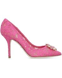 Dolce & Gabbana - Lace Pumps - Lyst