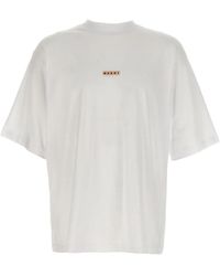 Marni - Logo Patch T-Shirt - Lyst