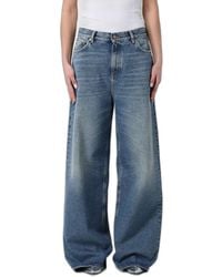 Golden Goose - Washed Wideleg Jeans - Lyst
