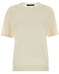 Gucci - S/S Cw/Nk Top - Lyst
