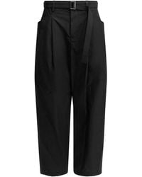 Sacai - Typewriter Parachute Pants - Lyst