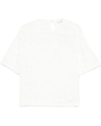 IRO - Tweed T-Shirt - Lyst