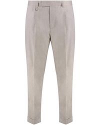 Paolo Pecora - Slim Fit Chino Trousers - Lyst