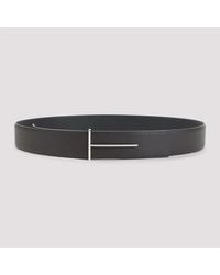 Tom Ford - And Calf Leather Belt - Lyst