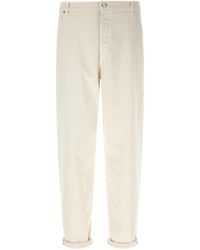 Brunello Cucinelli - Garment-Dyed Denim Jeans - Lyst