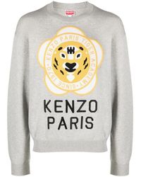 KENZO - Jersey With Logo - Lyst