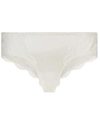 Dolce & Gabbana - Dolce & Gabbana Satin Briefs With Lace Detailing - Lyst