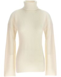 TOTEME - 'Slit Sleeve' Sweater - Lyst