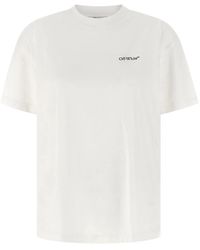 Off-White c/o Virgil Abloh - 'Arrow Glowing Flower' T-Shirt - Lyst