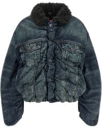 DIESEL - 'D-Curly-Fsj1' Jacket - Lyst