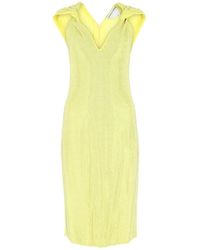 Bottega Veneta - Embellished Stretch Viscose Blend Dress - Lyst