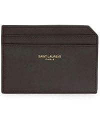 Saint Laurent - Paris Open Card Case - Lyst