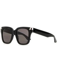 McQueen - Acetate Punk Rivet Sunglasses - Lyst