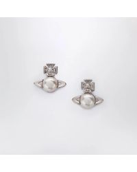 Vivienne Westwood - Balbina Earrings With Pearl - Lyst