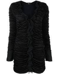 Blumarine - Viscose Short Dress - Lyst
