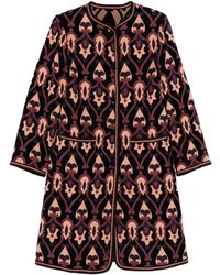Etro - Multicolour Trench Coat - Lyst