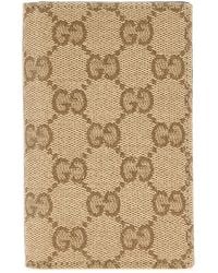Gucci - Gg Canvas Essence Classic Card Holder - Lyst