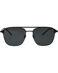 Giorgio Armani - Matte Steel Sunglasses - Lyst
