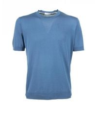 Paolo Pecora - Light Cotton And Silk T-Shirt - Lyst