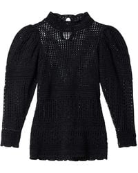 Isabel Marant - Dahara Openwork Cotton Sweater - Lyst