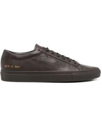 Common Projects - "Achilles Premium" Leather Sneakers - Lyst